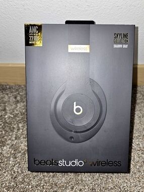 Beats by Dre Shadow Gray Over-Ear Wireless Headphones